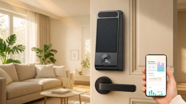 Revolutionary Smart Lock with Solar Power Unveiled: The DESLOC V150 Plus