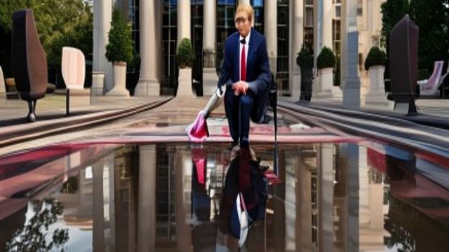 Trump's Legal Threats Heat Up Over Reflecting Pool Reporting