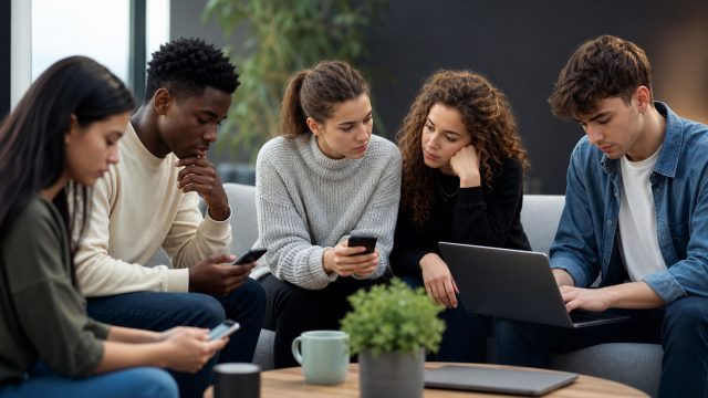 Exploring the Unique Social Media Interactions of Youth with Mental Health Issues