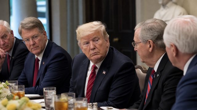 Trump's Tense Lunch 